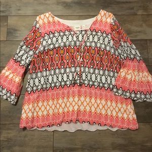 PRICE DROP || Multi-color Tie Shirt